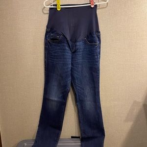 Old Navy Women's Skinny Jeans - Dark Blue